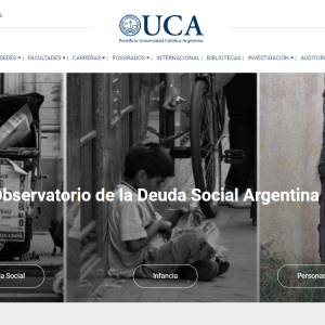 Observatorio de la Deuda Social Argentina Desigualdades sociales en tiempos de pandemia